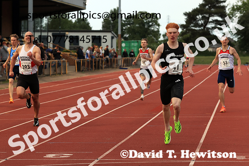 The 400 metres, 2025 NEGP No 3, Monkton. Photo: David T. Hewitson/Sports for All Pics
